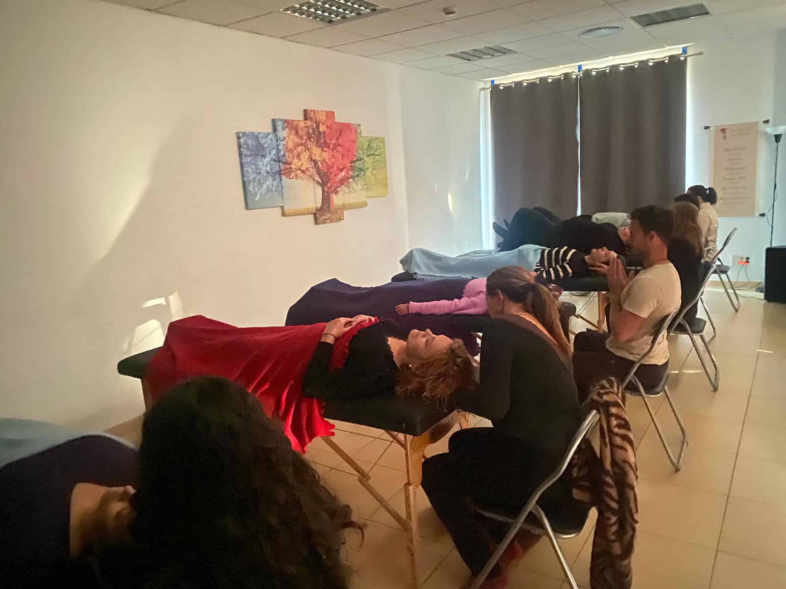 Momento durante una formación presencial 14