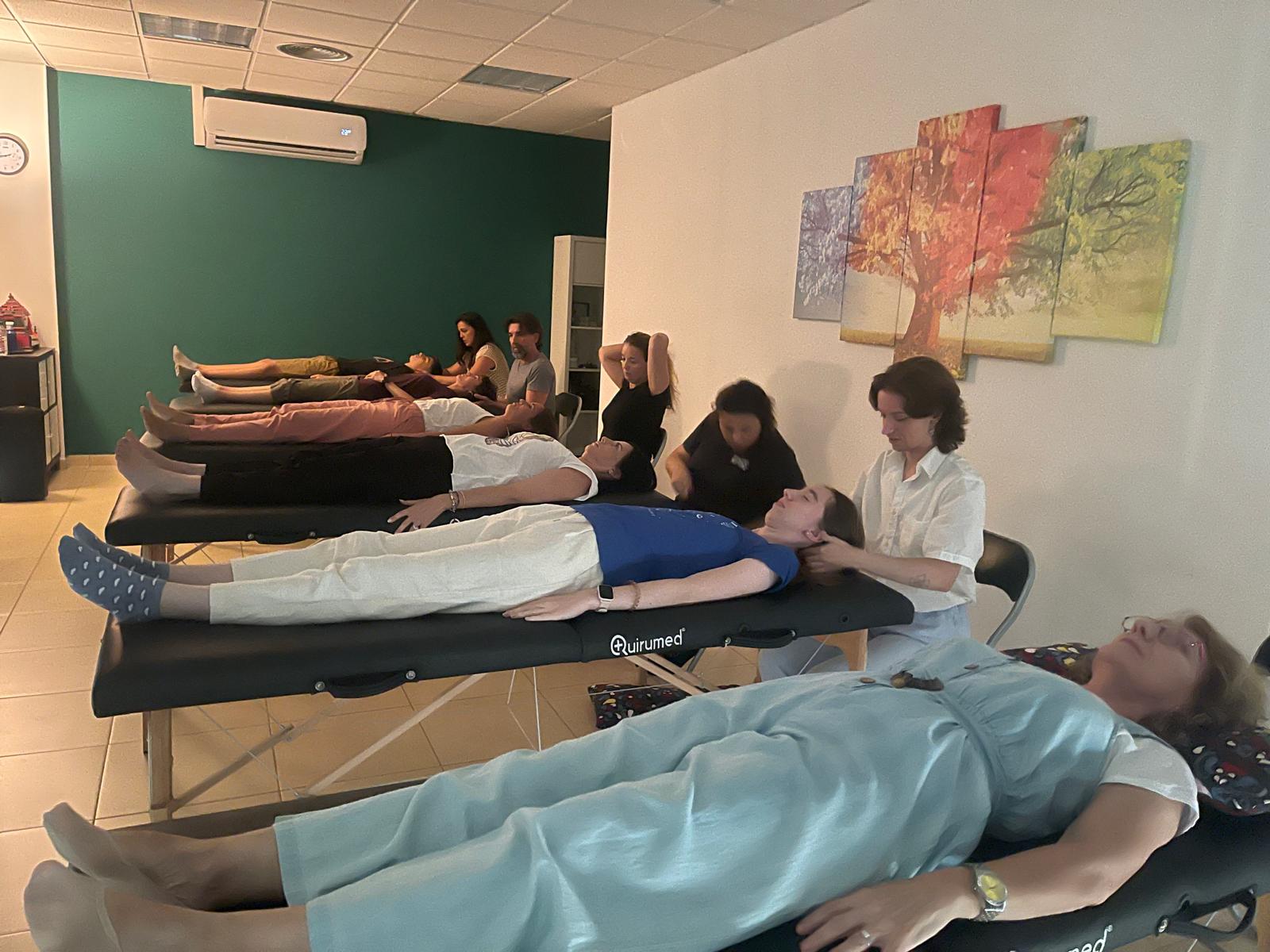Momento durante una formación presencial 32