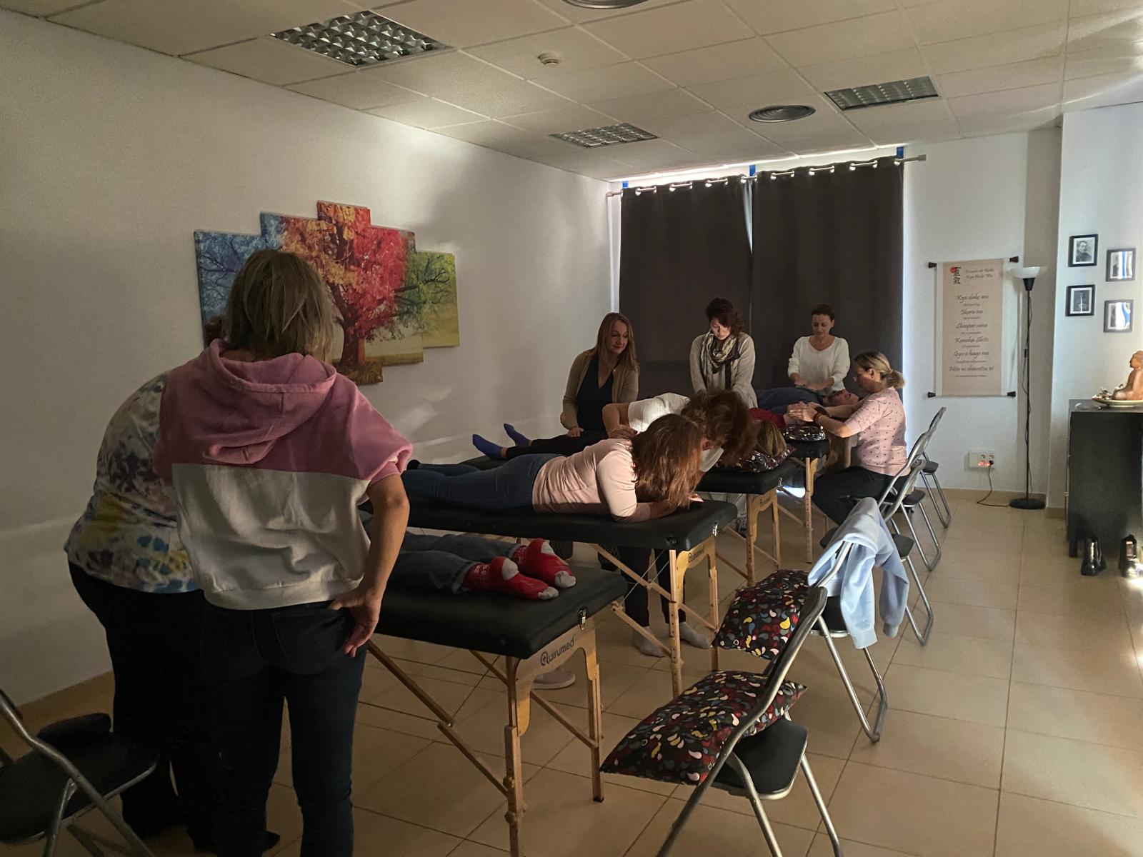 Momento durante una formación presencial 6